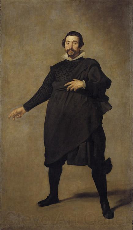 Diego Velazquez The Buffoon Pablo de Valladolid (df01)